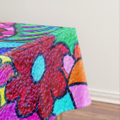 多彩で素晴しい平和および愛 テーブルクロス (インサイチュ)