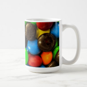 多彩で、甘いキャンデー コーヒーマグカップ