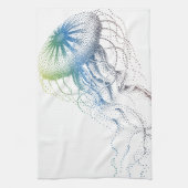 多彩なくらげ キッチンタオル (縦)