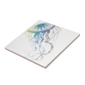 多彩なくらげ タイル (側面)