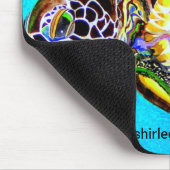 多彩なカメのmousepad マウスパッド (コーナー)