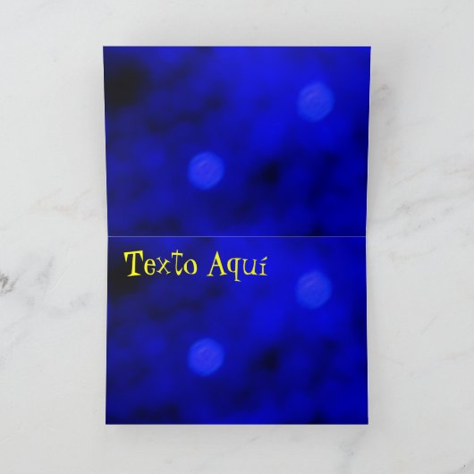 多彩なカード- Feliz Cumpleaños - カード (内部)