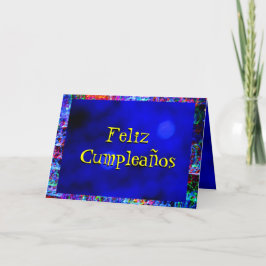 多彩なカード- Feliz Cumpleaños - カード
