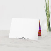 多彩なカード- Feliz Cumpleaños - カード (裏面)