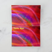 多彩なカード- Feliz Cumpleaños - カード (内部)