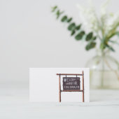 多彩なコロラド州へようこそ 名刺 (スタンド正面)