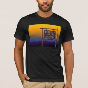 多彩なコロラド州へようこそ Tシャツ
