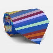 多彩なストライプ ネクタイ (ロール)