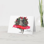 多彩なスリッシュクリスマス シーズンカード (裏面)