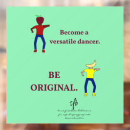 多彩なダンサーになるライトシーグリーン ウィンドウサイン