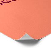 多彩なダンサー Salmon ポスター (角)