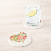 多彩なハートとの幸せなバレンタインデー コースター (側面)