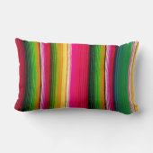 多彩なメキシコスタイル ランバークッション (裏面)