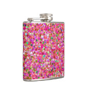 多彩なモザイクモダンな屑のグリッター#4 フラスク (右)