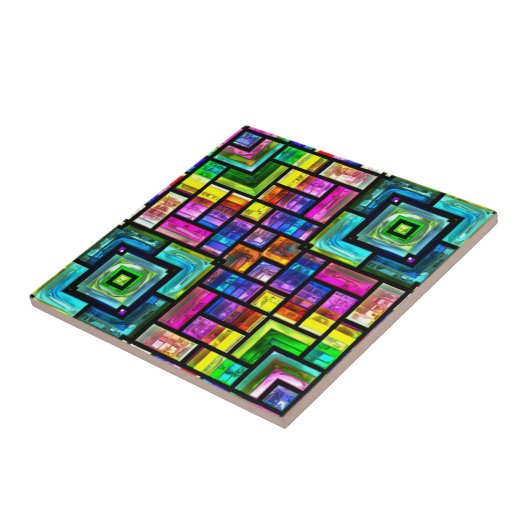 多彩なモザイク・タイル タイル (側面)