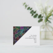 多彩なモザイクLora 名刺 (スタンド正面)