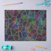 多彩なモザイクLora 薄葉紙 (クラフト)