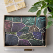 多彩なモザイクLora 薄葉紙 (ギフト)