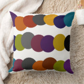 多彩なレトロの泡グラフィック クッション (ブランケット)