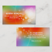 多彩な名刺 名刺 (正面/裏面)