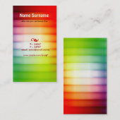 多彩な名刺 名刺 (正面/裏面)