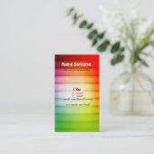 多彩な名刺 名刺 (スタンド正面)