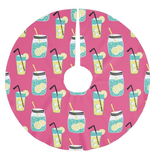 多彩な夏の要素、ヴィンテージシームレスなバックグロ ブラッシュドポリエステルツリースカート (正面)