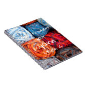 多彩な家はあなたのヤーンの隠匿物があるところです ノートブック (右側)