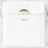 多彩な料理のベーキングのオーブンのミットのギフトのラベルのsticke ラウンドシール (バッグ)