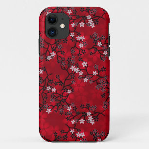 多彩な東洋の花パターン#7 iPhone 11 ケース