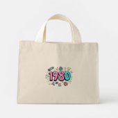 多彩な毎日のトート：使い物から冒険 ミニトートバッグ (裏面)