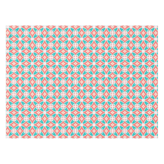 多彩な民族パターン テーブルクロス (正面(横))