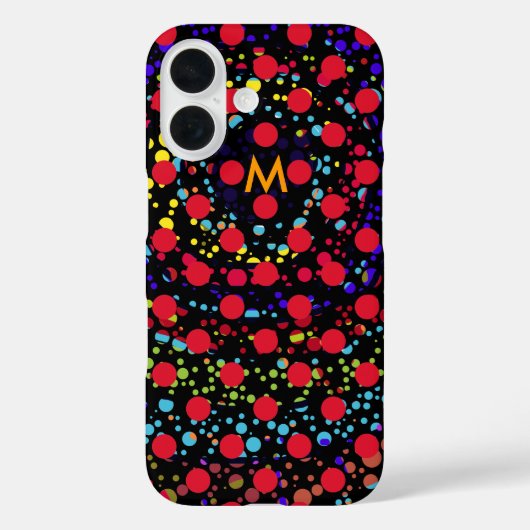 多彩な点 Case-Mate iPhoneケース (裏面)
