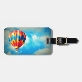 多彩な熱気の気球 ラゲッジタグ