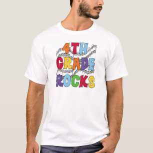 多彩な第4等級はTシャツおよびギフトを揺すります Tシャツ
