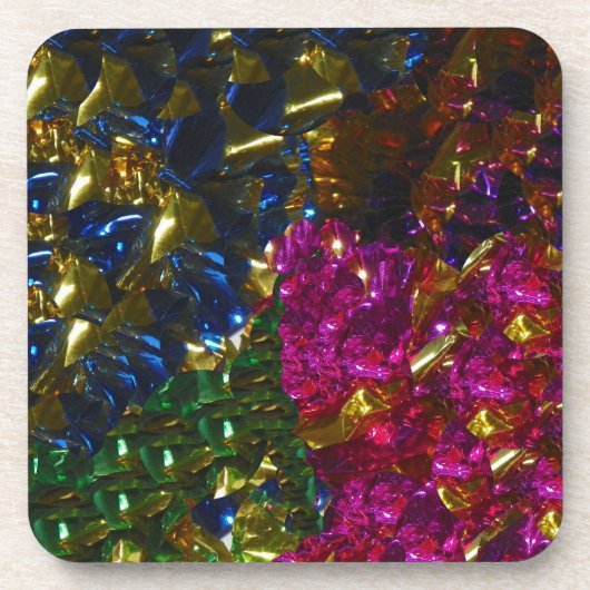 多彩な組合せのコルクのコースター コースター (正面)