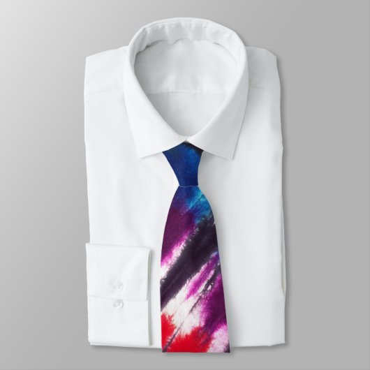 多彩な絞り染め ネクタイ (タイ)