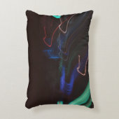 多彩な色のLEDライトイラストレーション アクセントクッション (正面(垂直))