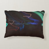 多彩な色のLEDライトイラストレーション アクセントクッション (裏面)