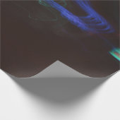 多彩な色のLEDライトイラストレーション ラッピングペーパー (角)