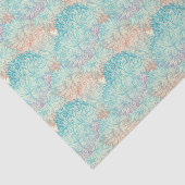 多彩な花の落書きパターン 薄葉紙 (詳細)