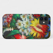 多彩な花束のiPhone 5の箱 Case-Mate iPhoneケース (裏面(横))