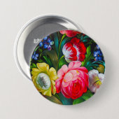 多彩な花束 缶バッジ (正面&裏面)