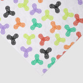 多彩な落着きのなさの紡績工のデザインのティッシュペーパー 薄葉紙 (詳細)