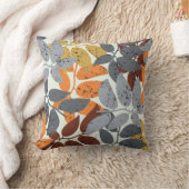 多彩な葉 クッション (ブランケット)