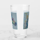 多彩な馬 タンブラーグラス (左)