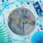 多彩な馬 ペーパープレート (パーティー)