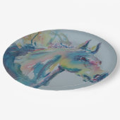 多彩な馬 ペーパープレート (アングル)