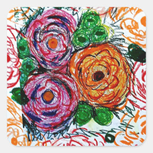 多彩な スクエアシール