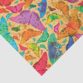 多彩なFlutterbyの夏の蝶 薄葉紙 (詳細)